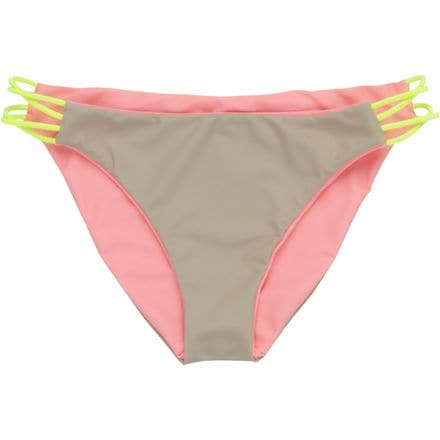 Basta - Zunzal Solid Reversible Bungee Bikini Bottom - Women's