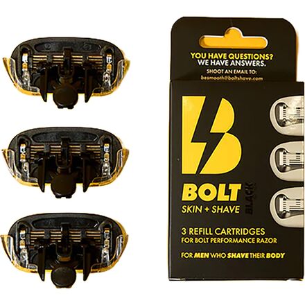 Skin + Shave Cartridge Refill Box BLACK EDITION