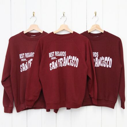 Best Regards - San Francisco Postcard Sweatshirt - Women's