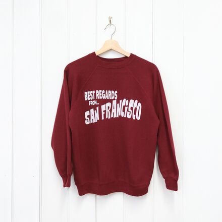 Best Regards - San Francisco Postcard Sweatshirt - Women's