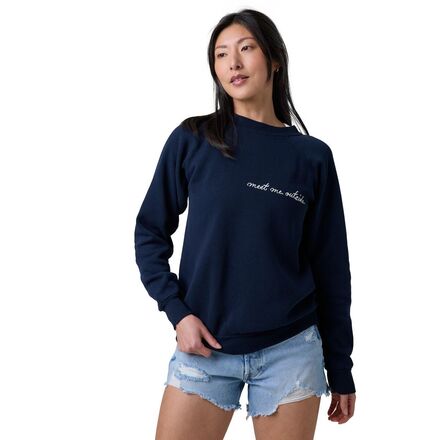 Meet Me Outside Chainstitch Sweatshirt - Women's