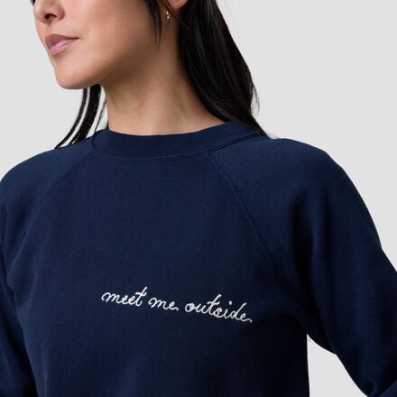 Best Regards - Meet Me Outside Chainstitch Sweatshirt - Women's