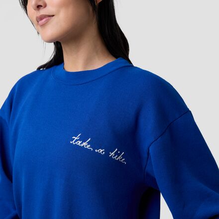 Best Regards - Take A Hike Chainstitch Sweatshirt - Women's