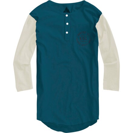Burton - Bar League Henley Baseball Shirt - 3/4-Sleeve - Boys'