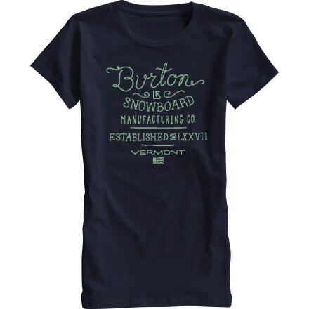 Burton - Handscript T-Shirt - Short-Sleeve - Women's