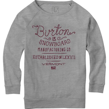 Burton - Handscript Slouchy Shirt - Long-Sleeve - Girls'