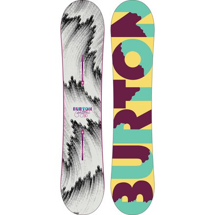 Burton - Feelgood Smalls Flying V Snowboard - Girls'