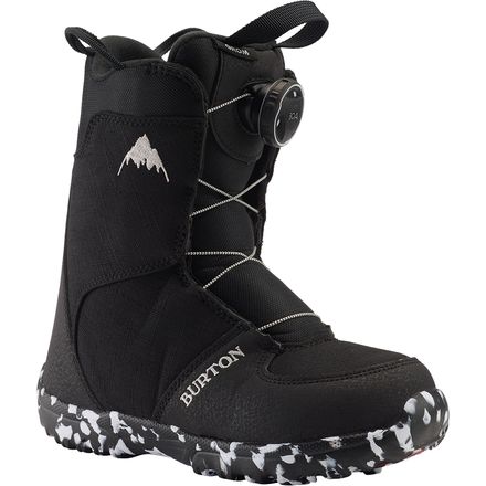 Burton - Grom BOA Snowboard Boot - 2022 - Kids' - Black