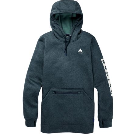 Burton Felpa Con Zip Oak Long Bianco Snowinn