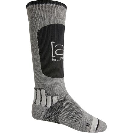 Burton - AK Endurance Socks - Men's - Gray Heather