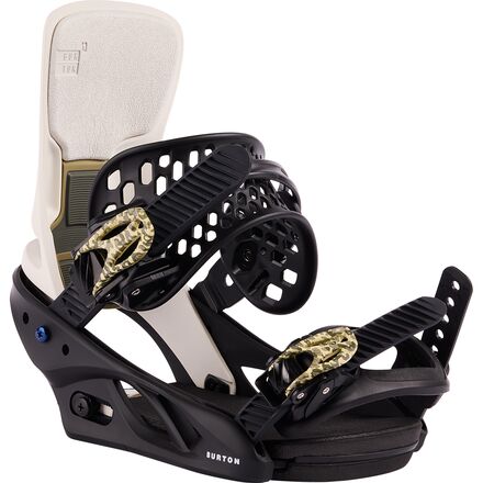 Burton - Lexa X Re:Flex Snowboard Binding - 2023 - Women's - Black/Stout White/Logo