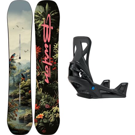 Custom Snowboard + Step On Package - Men's