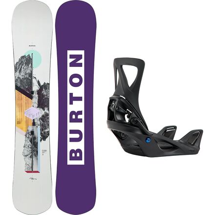 Hideaway Snowboard + Step On Package - Women's