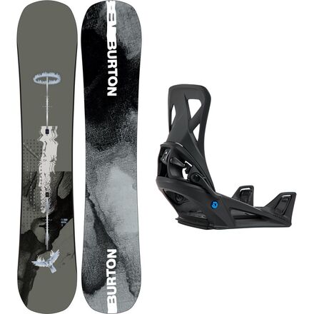 Instigator Camber Snowboard + Step On Package - Men's