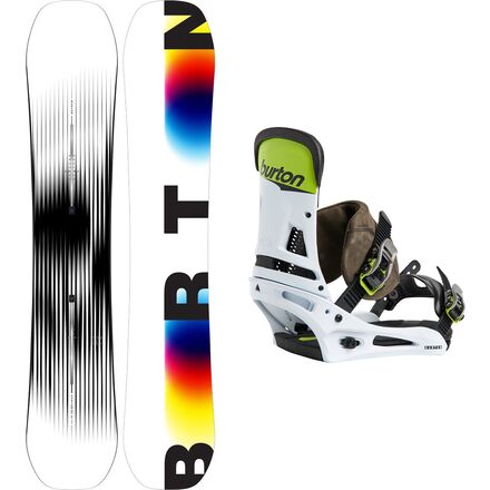 Custom X Snowboard + Malavita Re:Flex Binding