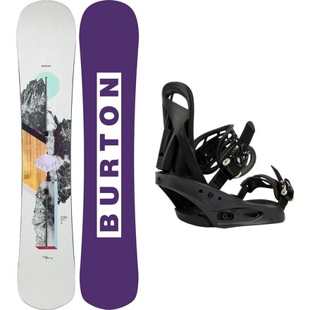 Hideaway Snowboard + Citizen Re:Flex Binding - Women's