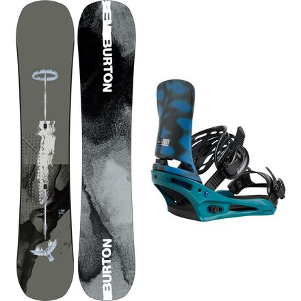 Instigator Camber Snowboard + Cartel Re:Flex Binding
