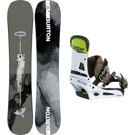 Instigator Camber Snowboard + Malavita Re:Flex Binding