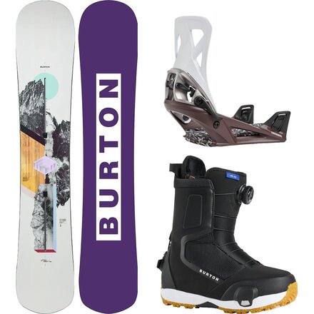 Hideaway Snowboard + Step On Re:Flex Binding + Highshot Boot