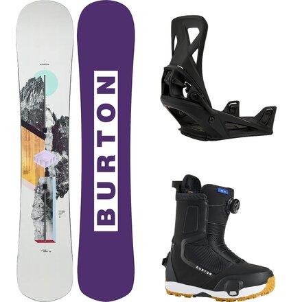 Hideaway Snowboard + Step On Re:Flex Binding + Highshot Boot