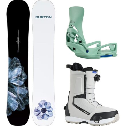 Burton Process Snowboard + Cartel X EST Binding + Highshot Boot