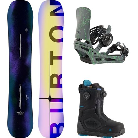 Custom Flying V w/ Photon BOA + Cartel Re:Flex Snowboard Pkg