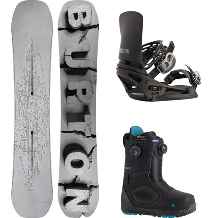 Custom X Camber w/ Photon BOA + Cartel X EST Snowboard Pkg