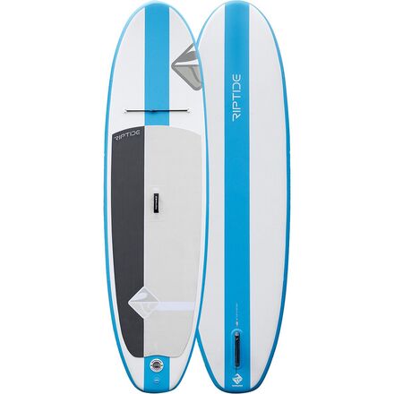Boardworks - Shubu Riptide Inflatable Stand-Up Paddleboard - Blue/White/Grey