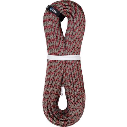 BlueWater - Argon Climbing Rope - 8.8mm  - Coyote Brown/Red Orange
