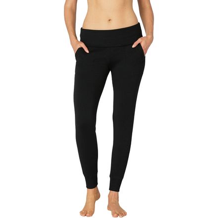 Beyond yoga cozy fleece foldover long sweatpant on sale