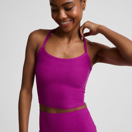 Beyond Yoga - Spacedye Slim Racerback Cropped Tank Top - Women's