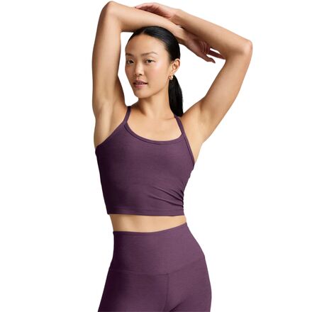 Spacedye Slim Racerback Cropped Tank Top - Women's