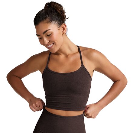 Spacedye Slim Racerback Cropped Tank Top - Women's