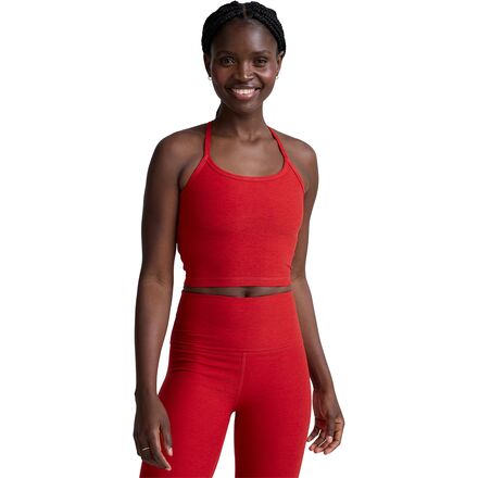 Spacedye Slim Racerback Cropped Tank Top - Women's