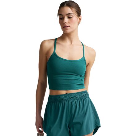 Spacedye Slim Racerback Cropped Tank Top - Women's