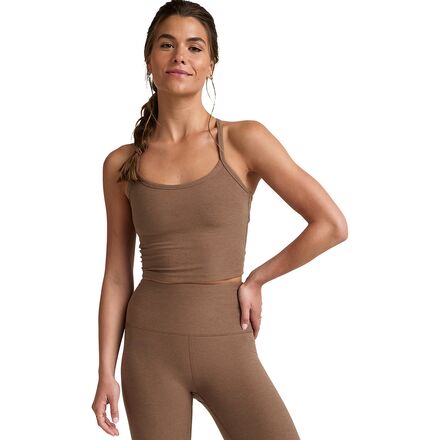 Spacedye Slim Racerback Cropped Tank Top - Women's