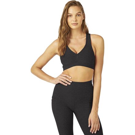 Beyond Yoga - Spacedye Lift Your Spirits Sports Bra - Women's - Darkest Night