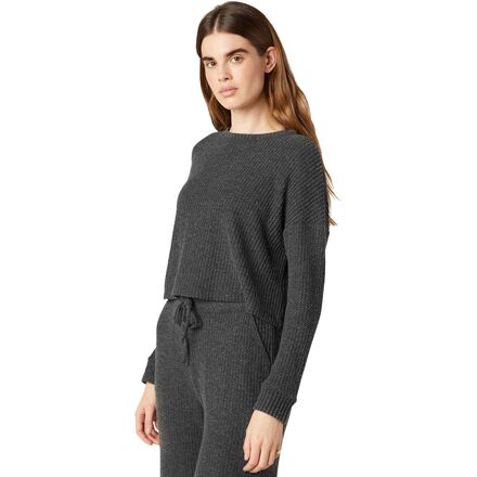 Beyond Yoga - Brushed Up Cropped Pullover - Women's