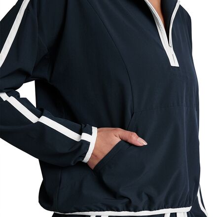 Beyond Yoga - Contrast 1/2-Zip Pullover - Women's