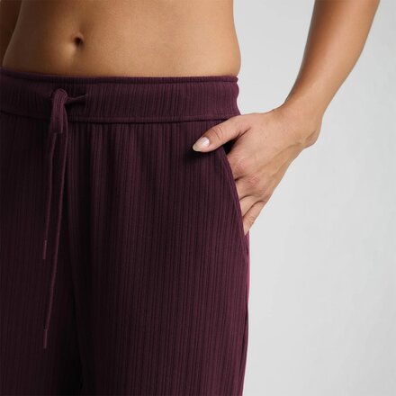 Beyond Yoga - Breathe Easy Ribbed Wide Leg Pant - Women's