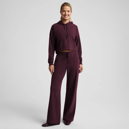Beyond Yoga - Breathe Easy Ribbed Wide Leg Pant - Women's