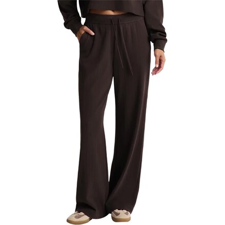 Breathe Easy Ribbed Wide Leg Pant - Women's