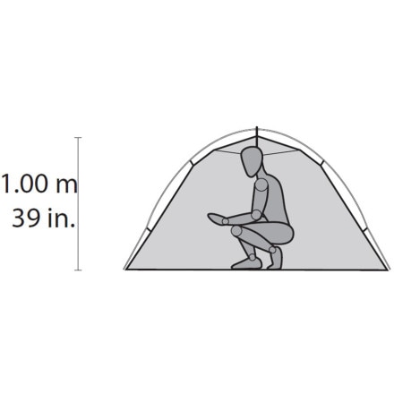 MSR - Hubba Hubba NX Tent 2-Person 3-Season