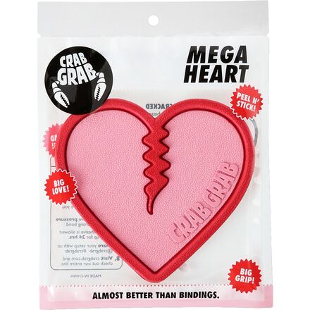 Crab Grab - Mega Heart Traction Pad