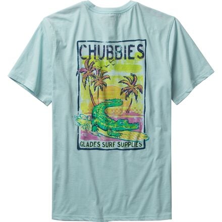 Chubbies - The Beach Bum T-Shirt - Men's - Light/Pastel Blue