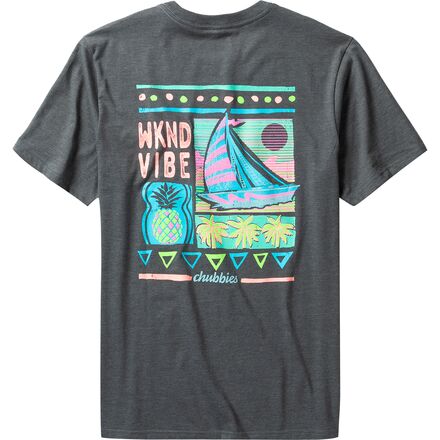 Chubbies - The Still Vibe T-Shirt - Men's - Charcoal Solid