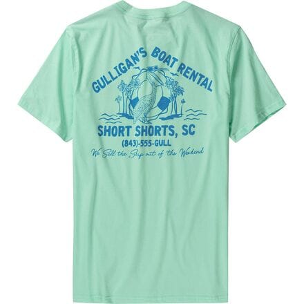 Chubbies - T-Shirt - Men's - The Float Your Boat Teal