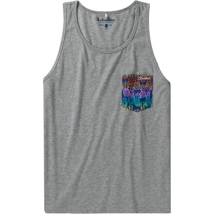 Chubbies - Tank Top - Men's - The One With The Pocket/Grey