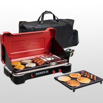 Camp Chef - Mountain Series Rainier 2X Two-Burner Cooking System