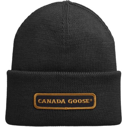 Canada Goose - Emblem Rib Toque Beanie - Black